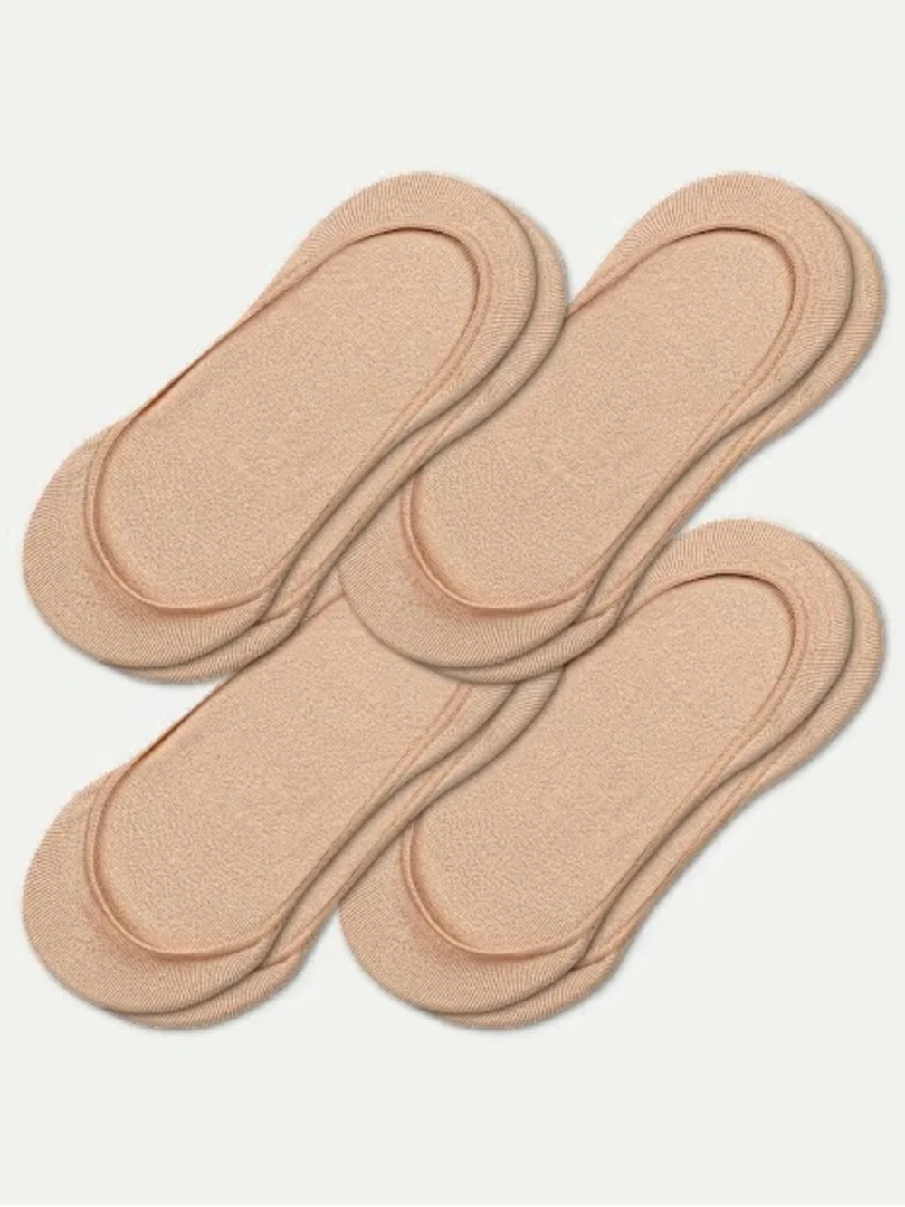 Bombas Women's Low-Cut No Show Sock 4-Pack Small